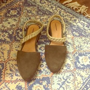 Anthropologie HOWSTY d'orsay flat size 8/38